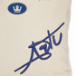 ARTI cream tote bag with spacious open-top design and sturdy handles