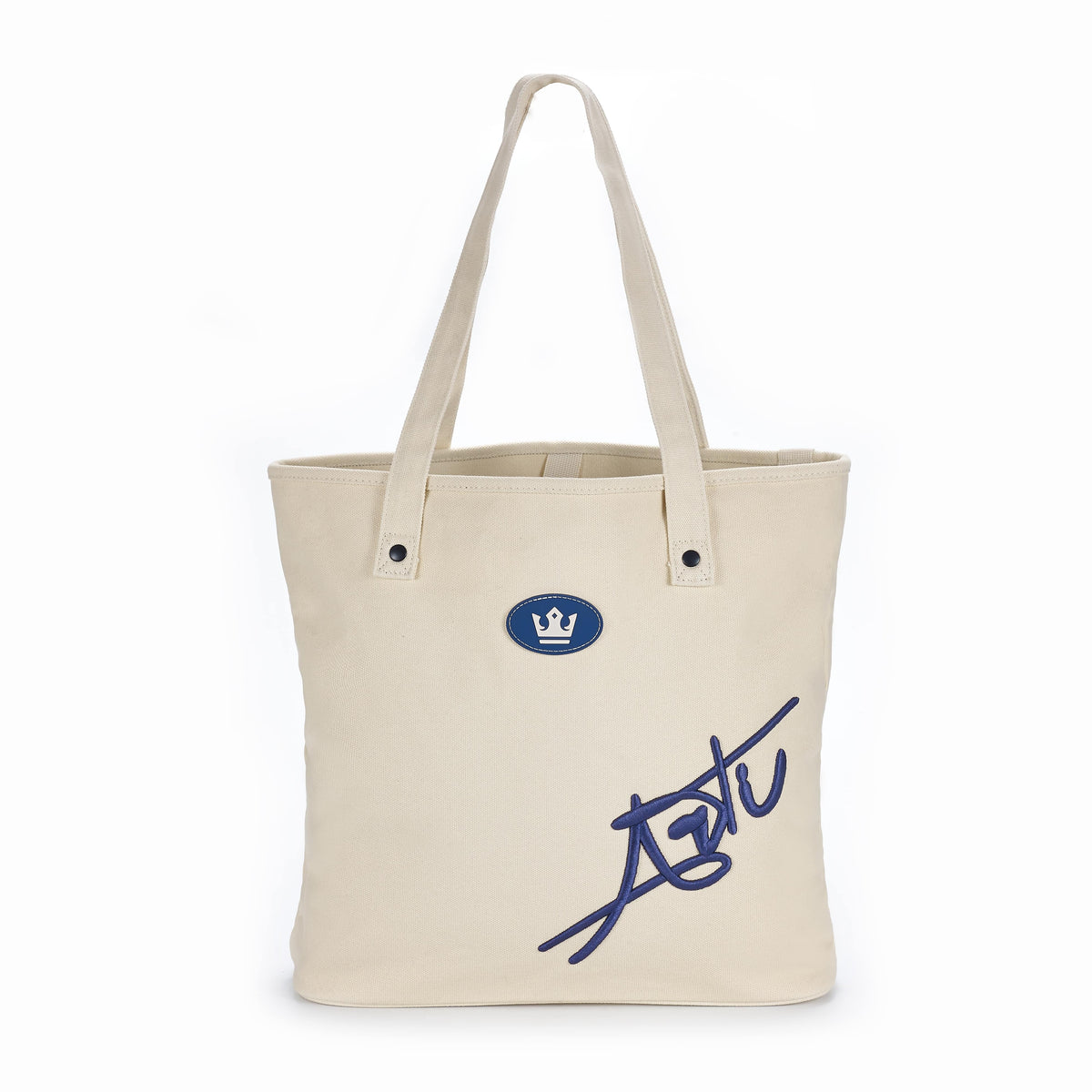 ARTI cream tote bag with spacious handles and minimalist design