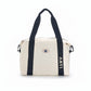 ARTI cream duffle bag with spacious design and sturdy handles