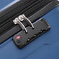 HouseOfZazla expandable 2-piece luggage set with TSA locks and spinner wheels in multiple colors