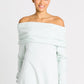 French Terry Curtain Dress - Mint
