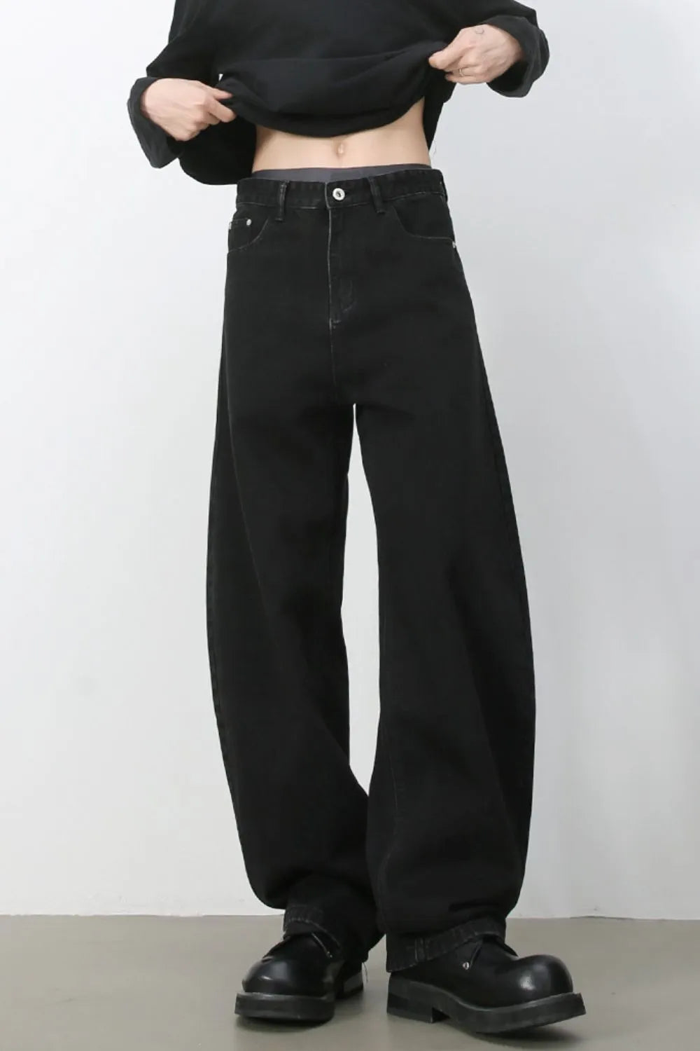 Men's Wide Leg Jeans - Farnelli