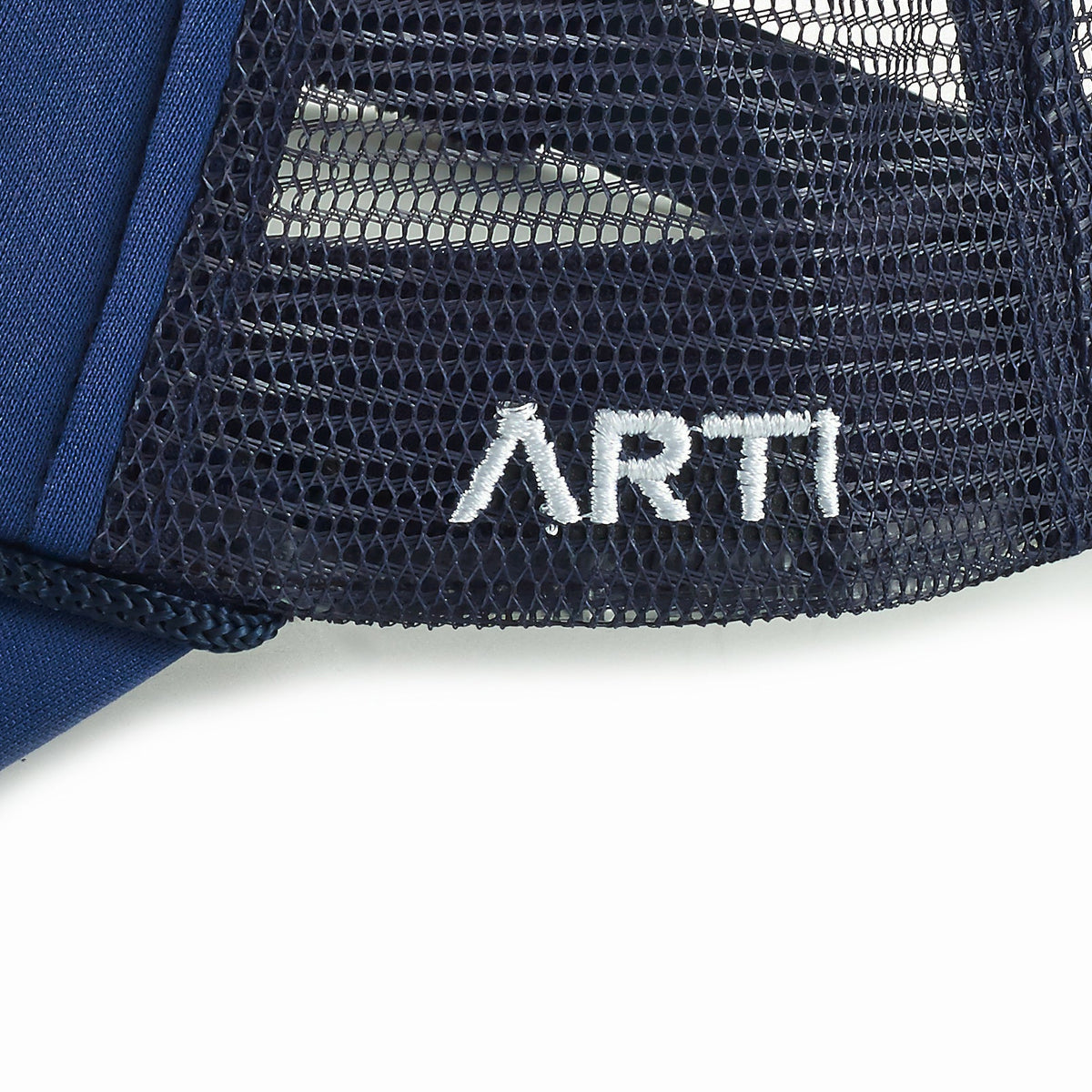 ARTI “Ain’t No Party Like” trucker hat with mesh back and curved brim