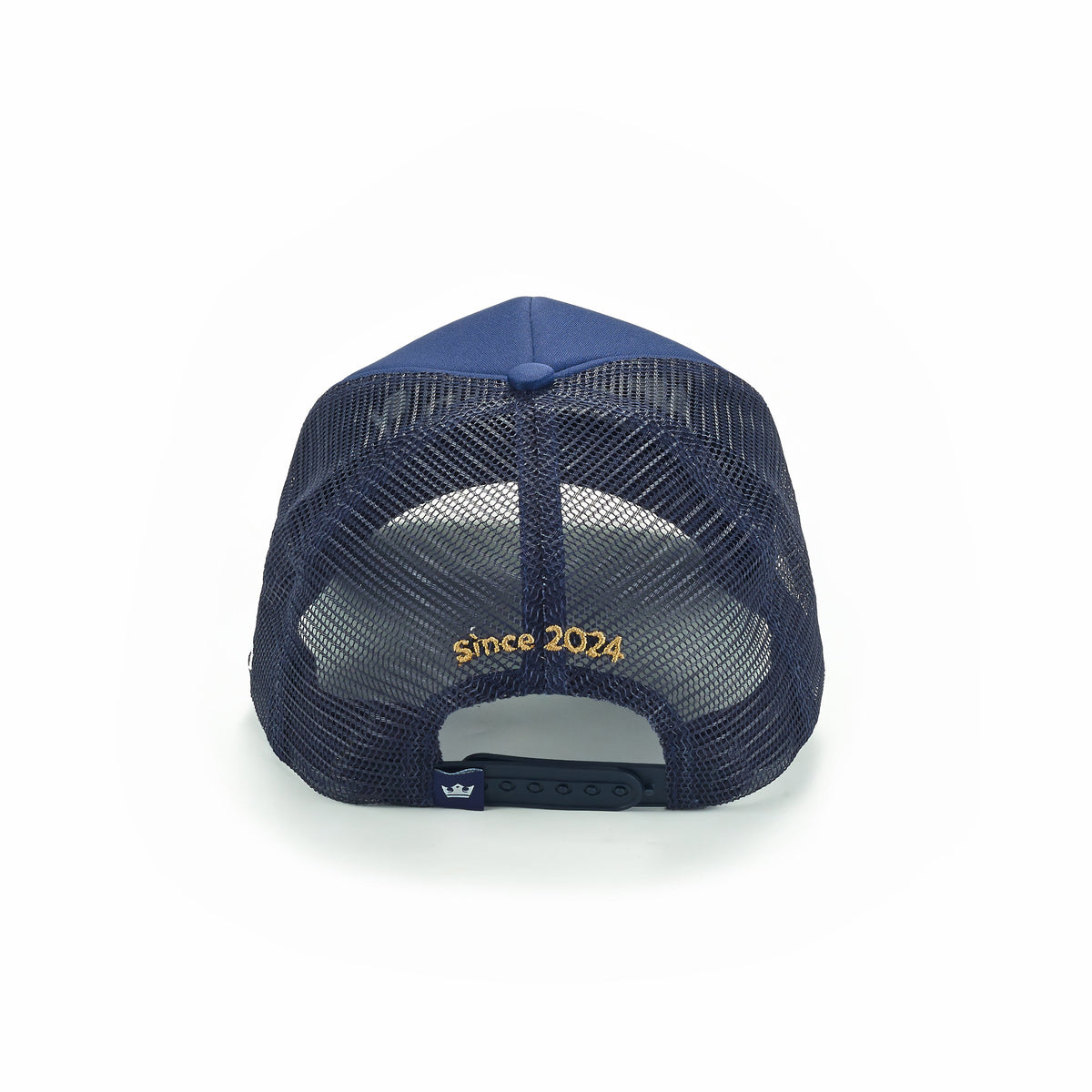 ARTI “Ain’t No Party Like” trucker hat with curved brim and breathable mesh back