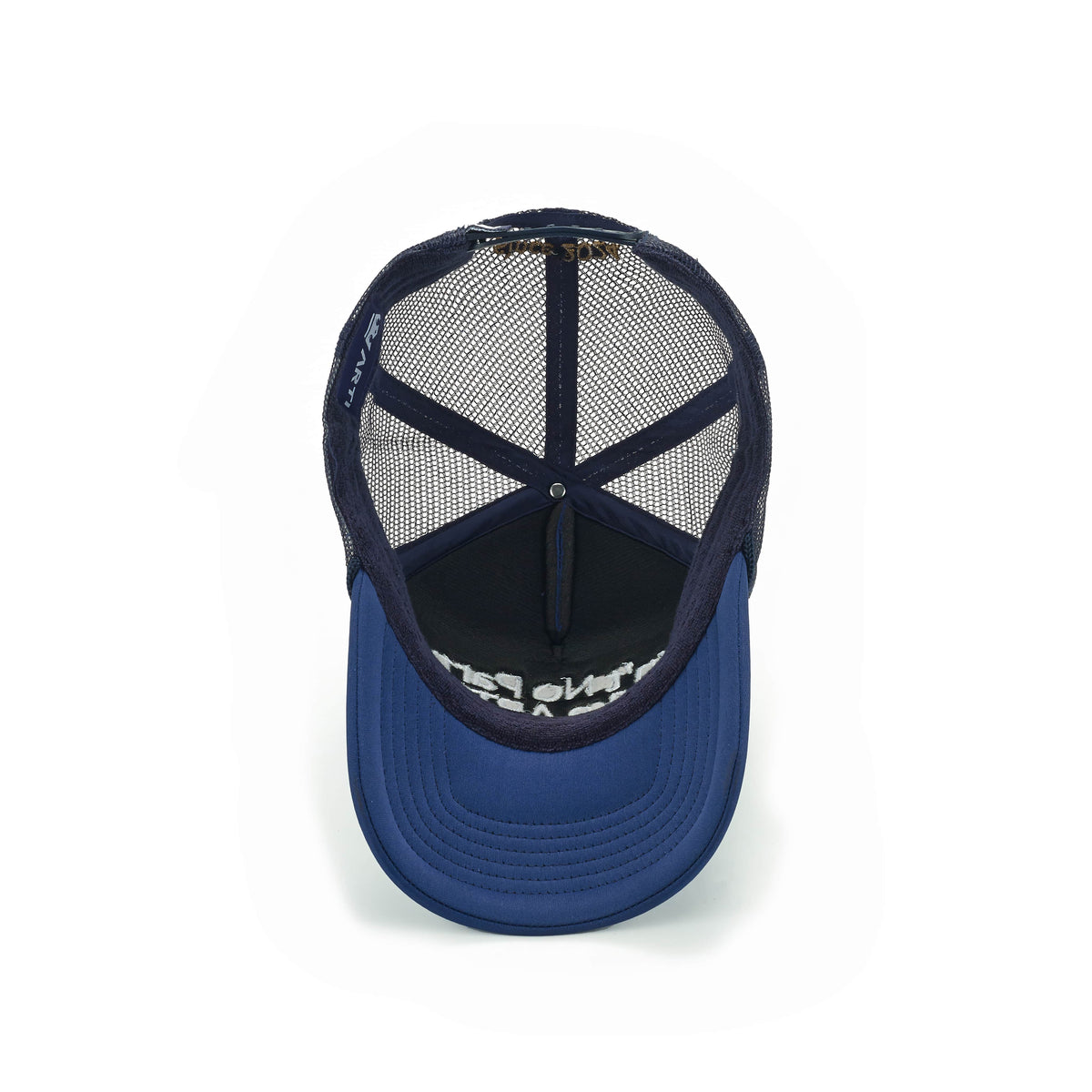 ARTI Ain't No Party Like ARTI trucker hat with structured front and breathable mesh back