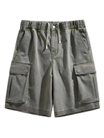 Men's Elastic Waistband Cargo Shorts - Farnelli