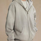 Men's Oversized Casual Zip-Up Hoodie - Farnelli
