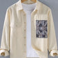 Men's Plus Size Button Up Long Sleeve Shirt - Farnelli