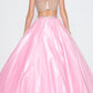 Juliet 338 Quinceanera Dress 2-Piece Bateau Neckline Cap Sleeve
