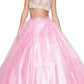 Juliet 338 Quinceanera Dress 2-Piece Bateau Neckline Cap Sleeve
