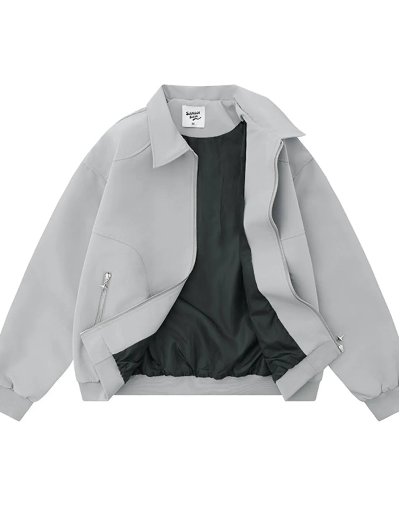 Men's Zip Up Long Sleeve Jacket - Farnelli