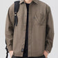 Men's Plus Size Button Up Long Sleeve Shirt - Farnelli