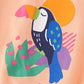Children's Bird Graphic Crew Neck Sweatshirt - Farnelli
