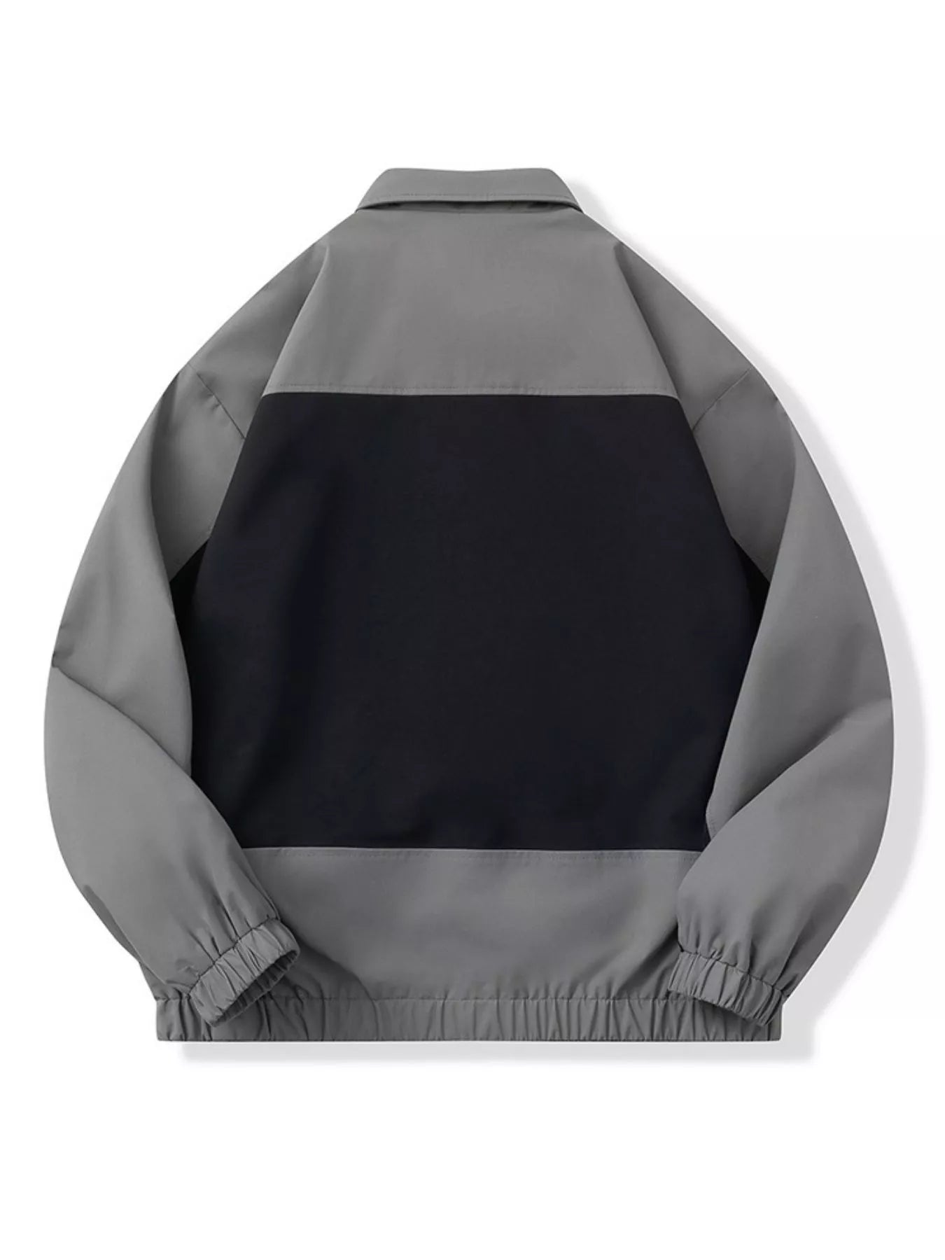 Men's Full Size Snap Down Long Sleeve Jacket Plus Size - Farnelli