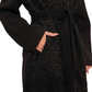 Noir Genuine Karakul Wool Overcoat