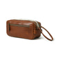 Hairon Croco Leather Toiletry Bag