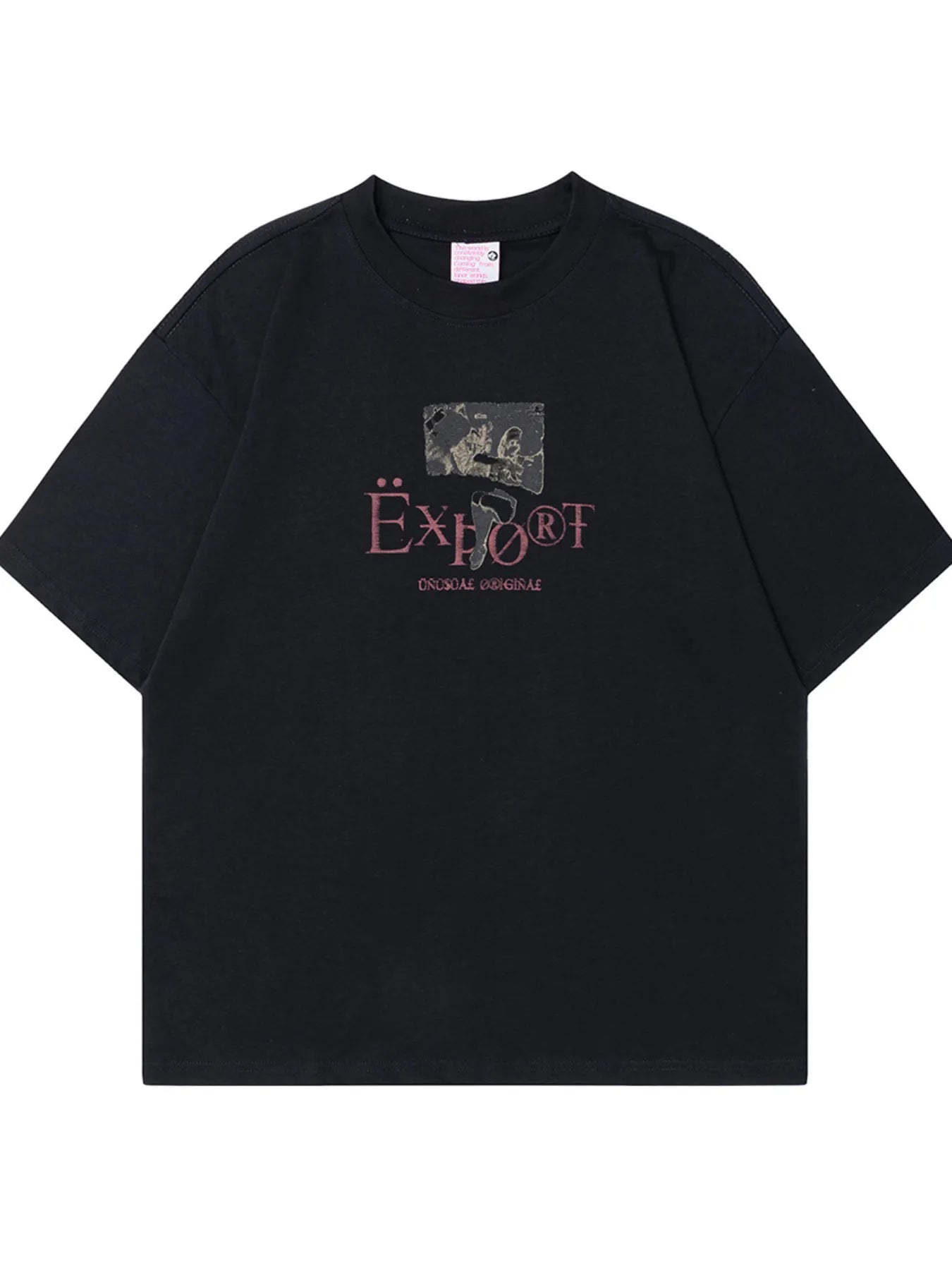 Men's Graphic Short Sleeve Oversized T-Shirt - Farnelli