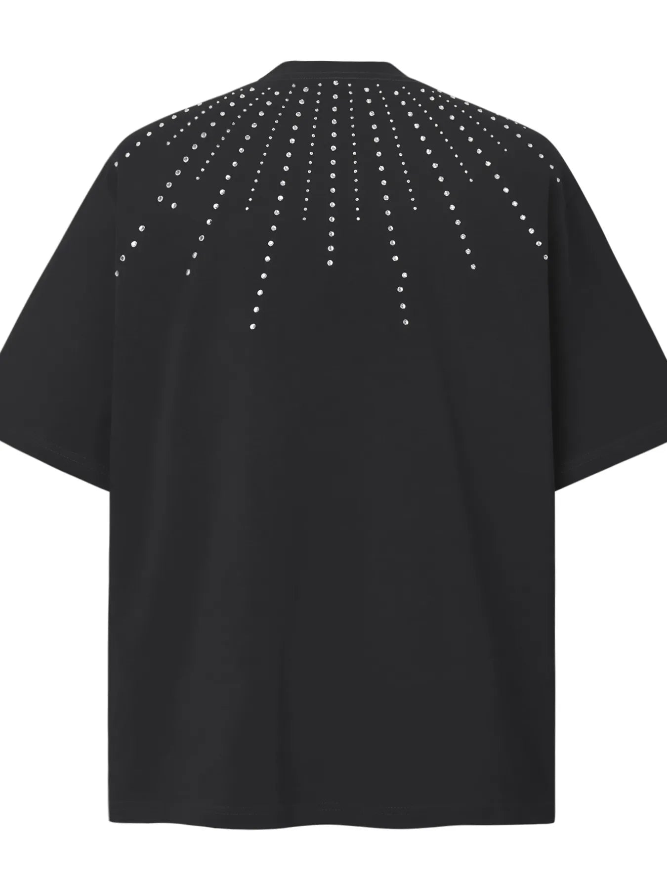 Men's Embellished Oversized Short Sleeve T-Shirt - Farnelli