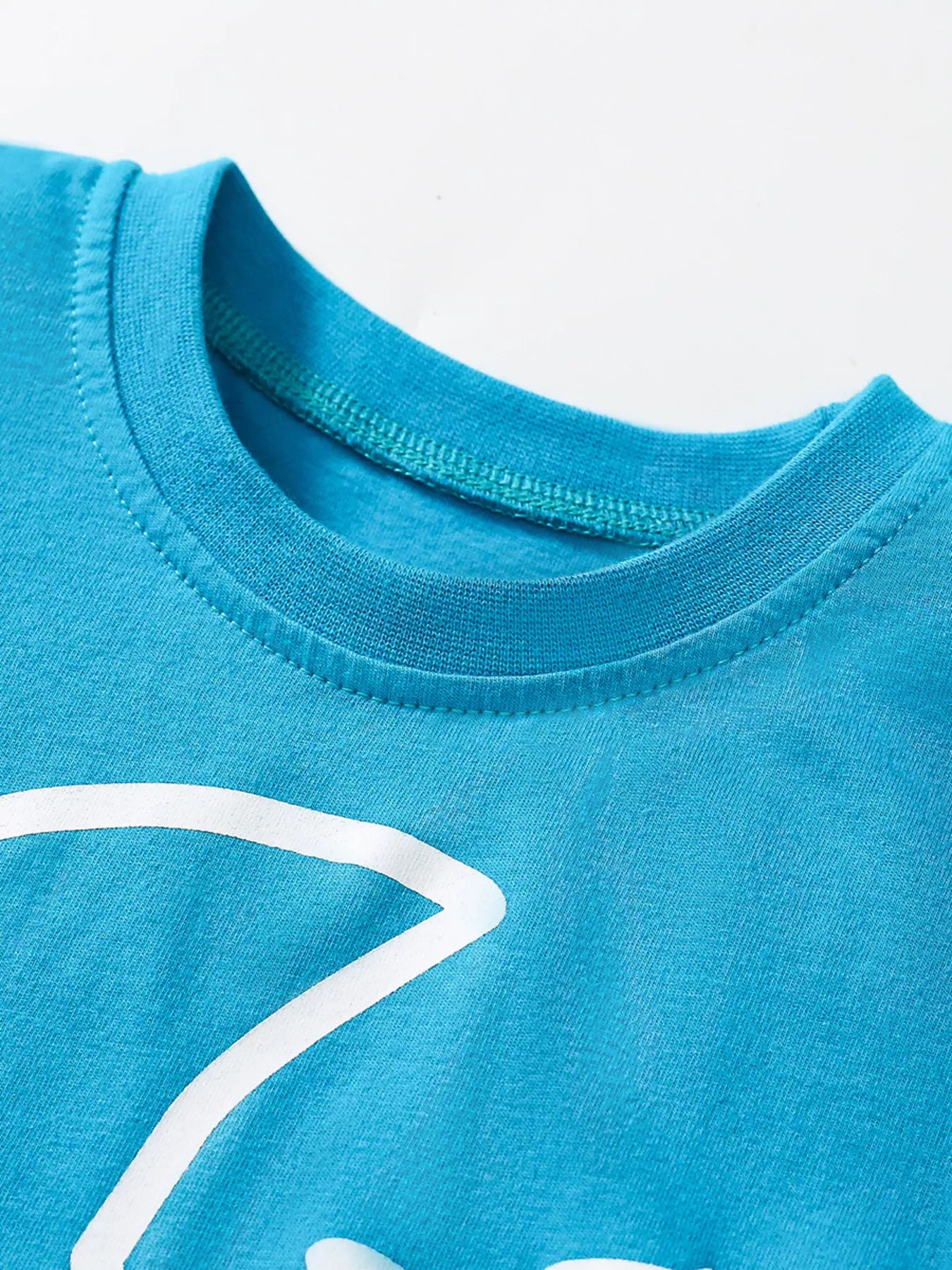 Children's Shark Graphic Tee & Shorts Set - Farnelli