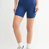 MONO B Venice Cloud Light Sculpt Biker Shorts - BLUE DEPTH