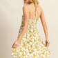 HYFVE Floral Print Halter Neck Tiered Mini Dress - Farnelli