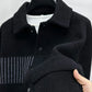Men's Plus Size Button Up Long Sleeve Jacket - Farnelli