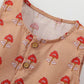 Children's Floral Print Sleeveless Ruffle Dress - Farnelli