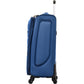 HouseOfZazla expandable softside luggage 3-piece set with spinner wheels in multiple colors