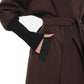 Pre-Order. Re-Stock Ships September 2026. Miru Trench Coat in Chocolate
