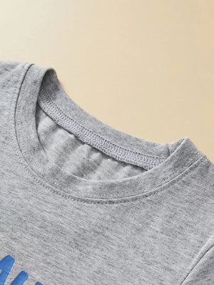 Children's Dinosaur Short Sleeve Top and Shorts Set - Farnelli