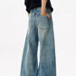 Men's Distressed Loose Fit Jeans - Farnelli