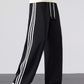 Men's Plus Size Casual Striped Wide Leg Sweatpants - Farnelli