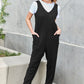 Double Take Full Size Sleeveless Straight Jumpsuit - Farnelli