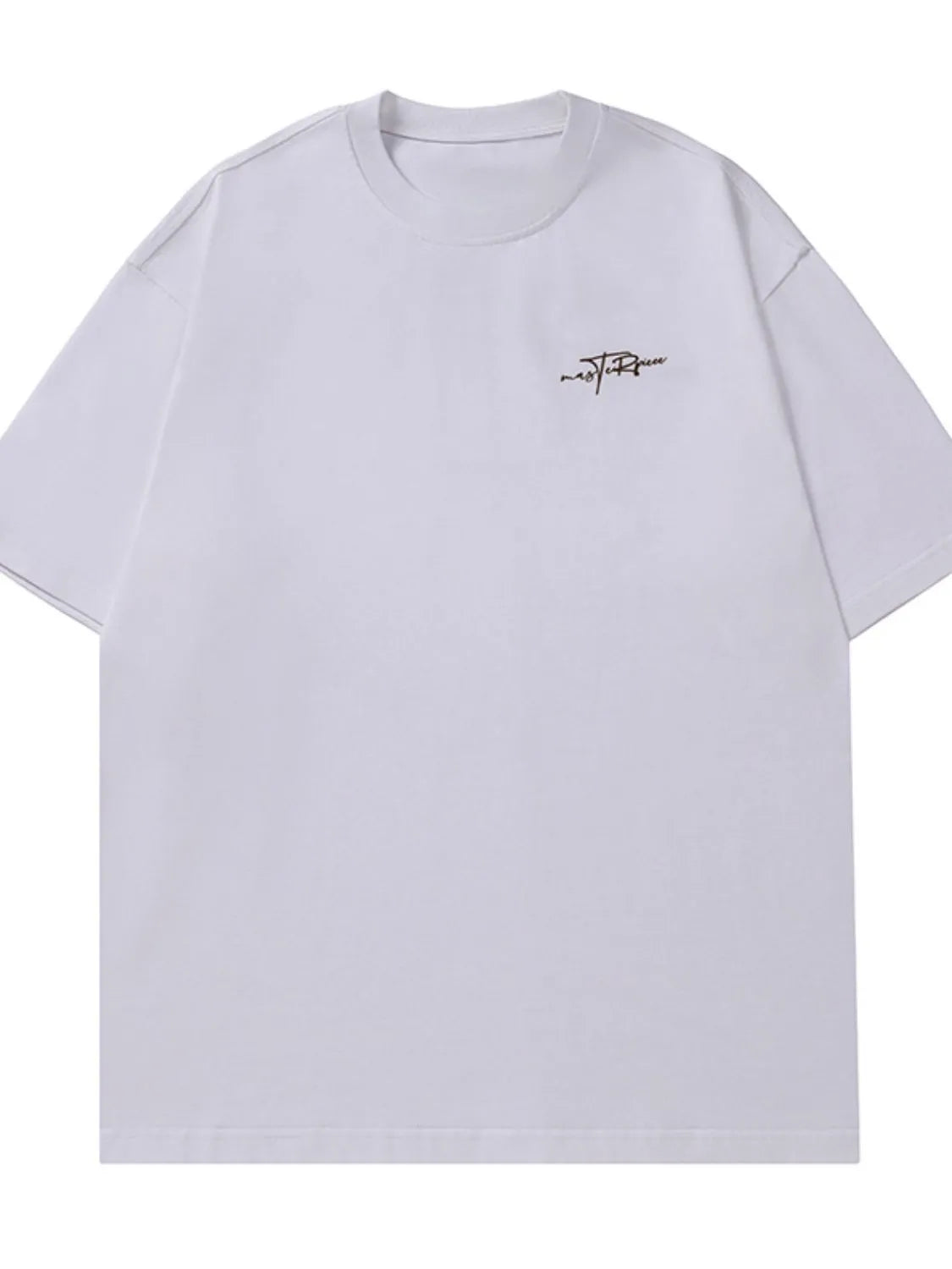 Men's Plus Size Round Neck Half Sleeve T-Shirt - Farnelli