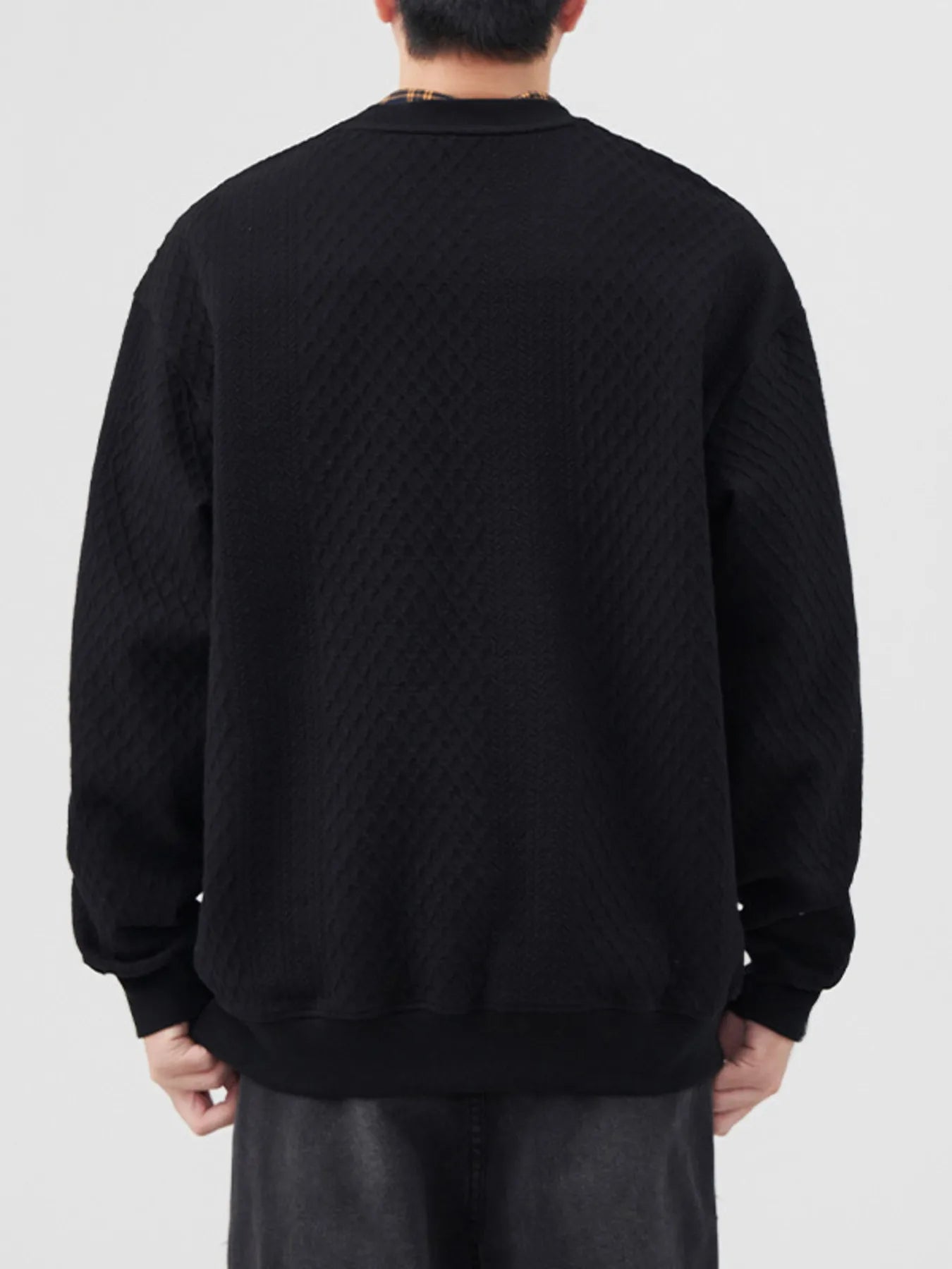 Men's Crew Neck Long Sleeve Sweatshirt - Farnelli