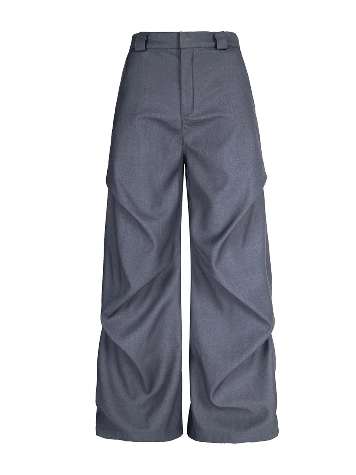 Men's Wide Leg High Waist Pants - Farnelli