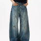 Men's Distressed Loose Fit Jeans - Farnelli