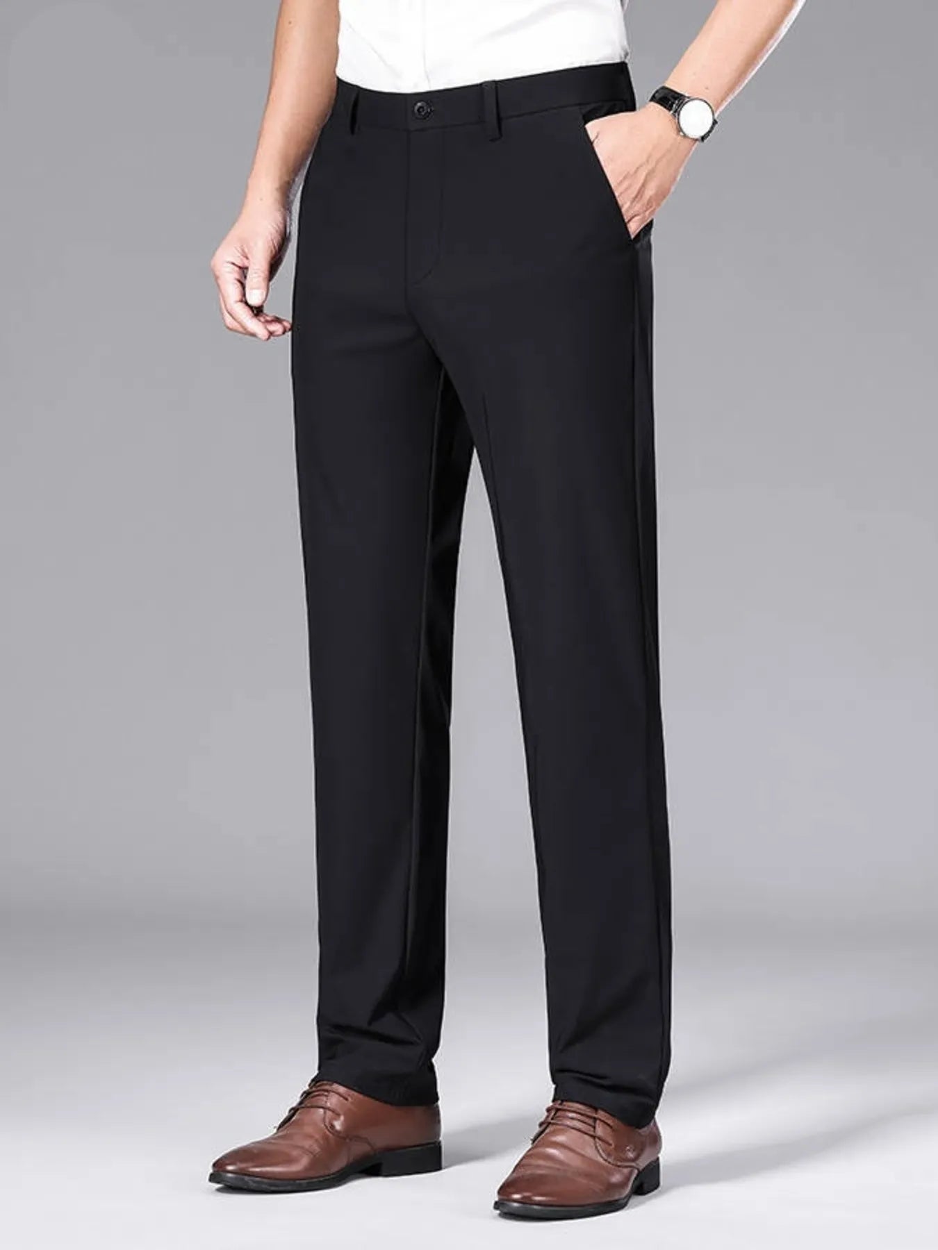 Men's Slim Fit Casual Pants - Farnelli