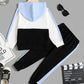 Children's Color Block Hoodie and Pants Set - Farnelli