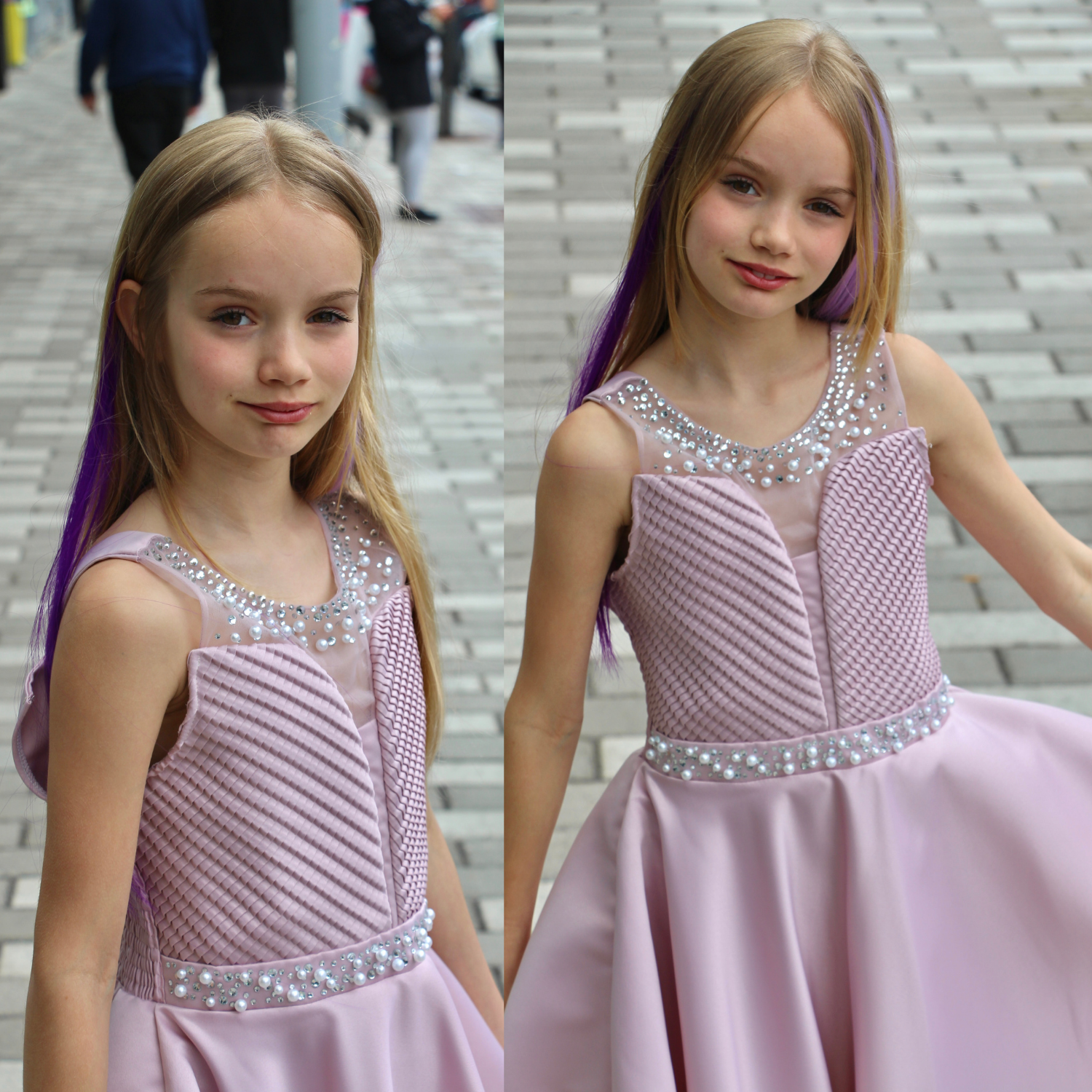Blossoms Fairy Girls Formal Dress-3