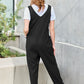 Double Take Full Size Sleeveless Straight Jumpsuit - Farnelli