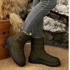 Warm Padded Waterproof Snow Boots - Black Forest