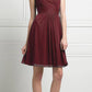 CLEARANCE - Cinderella Divine 3832 Chiffon Sweetheart Neckline Short Dress (Size S)