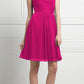 CLEARANCE - Cinderella Divine 3832 Chiffon Sweetheart Neckline Short Dress (Size S)