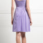 CLEARANCE - Cinderella Divine 3832 Chiffon Sweetheart Neckline Short Dress (Size S)