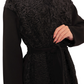 Noir Genuine Karakul Wool Overcoat