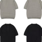 Men's Casual Knit Button Henley T-Shirt with Textured Pattern - Farnelli