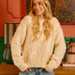 BiBi Checker Board Drop Shoulder Sweater - Farnelli