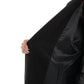Eileen Cashmere Blend Longline Vest in Black