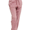 Zenana Acid Wash Fleece Sweatpants with Pockets - LT ROSE
